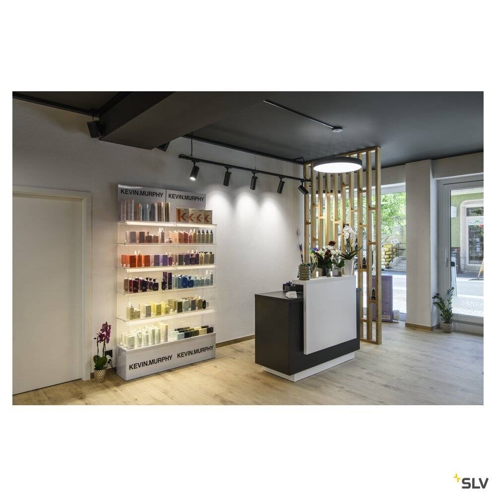 SLV 1007300 MEDO® PRO 60 LED-Deckenleuchte LED 39W Schwarz