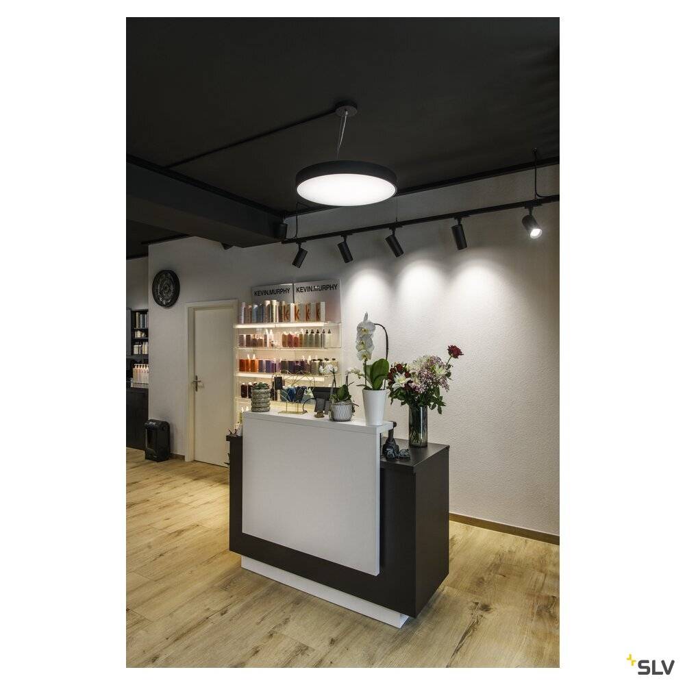 SLV 1007300 MEDO® PRO 60 LED-Deckenleuchte LED 39W Schwarz