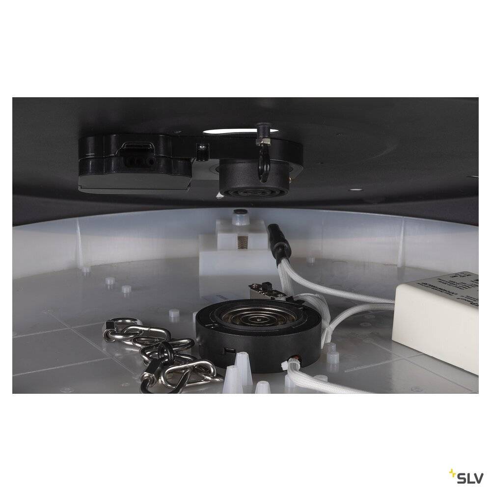 SLV 1007300 MEDO® PRO 60 LED-Deckenleuchte LED 39W Schwarz