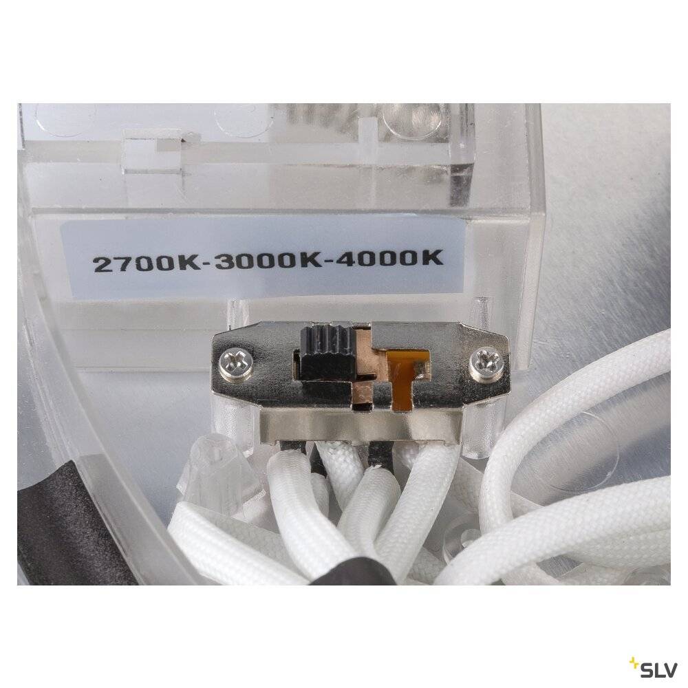 SLV 1007316 MEDO® 30 LED-Deckenleuchte LED 12W Schwarz