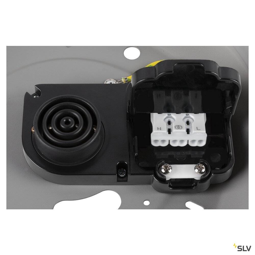 SLV 1007318 MEDO® 30 LED-Deckenleuchte LED 12W Grau