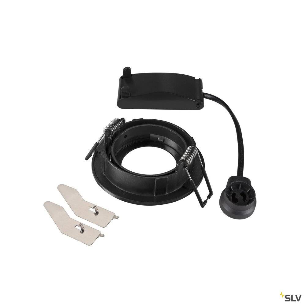 SLV 1007369 NEW TRIA 68 Einbauleuchte LED GU10 Schwarz