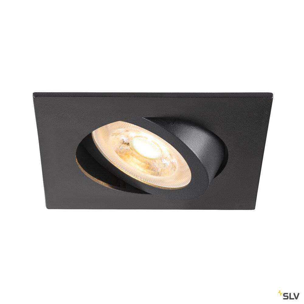 SLV 1007372 NEW TRIA 68 Einbauleuchte LED GU10 Schwarz