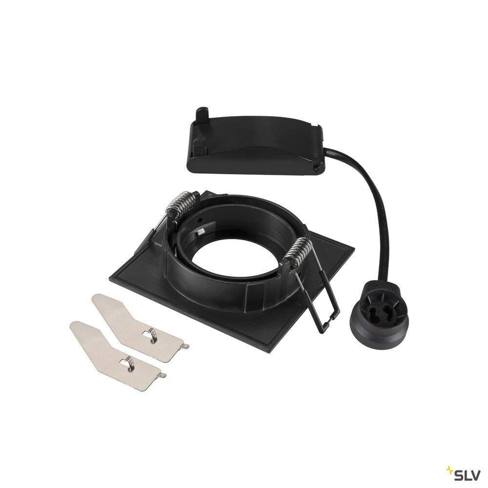 SLV 1007372 NEW TRIA 68 Einbauleuchte LED GU10 Schwarz