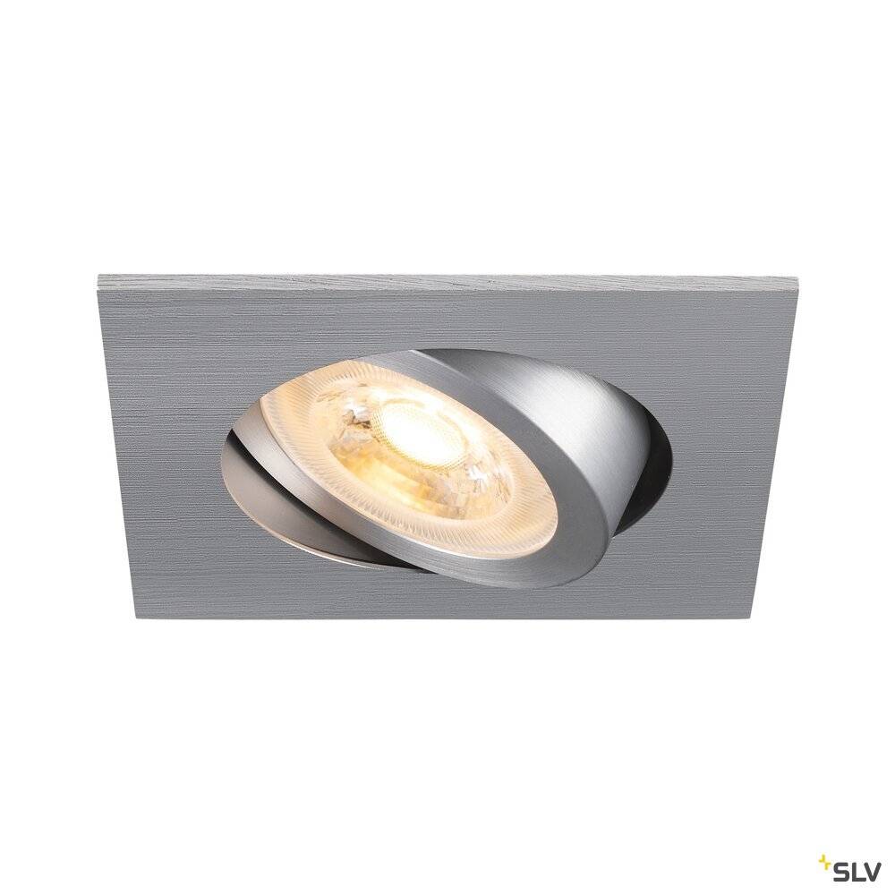 SLV 1007373 NEW TRIA 68 Einbauleuchte LED GU10 Aluminium