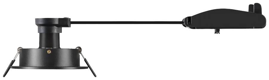 SLV 1007375 NEW TRIA 75 Einbauleuchte LED GU10 Schwarz