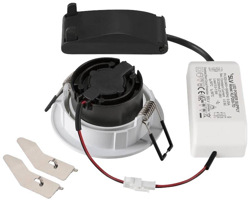 SLV 1007391 NEW TRIA 68 LED-Einbauleuchte EEK: F (A - G) LED 8.3W Weiß