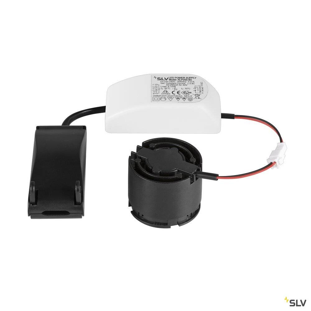 SLV 1007421 NEW TRIA LED-Einbauleuchte LED 11W Schwarz