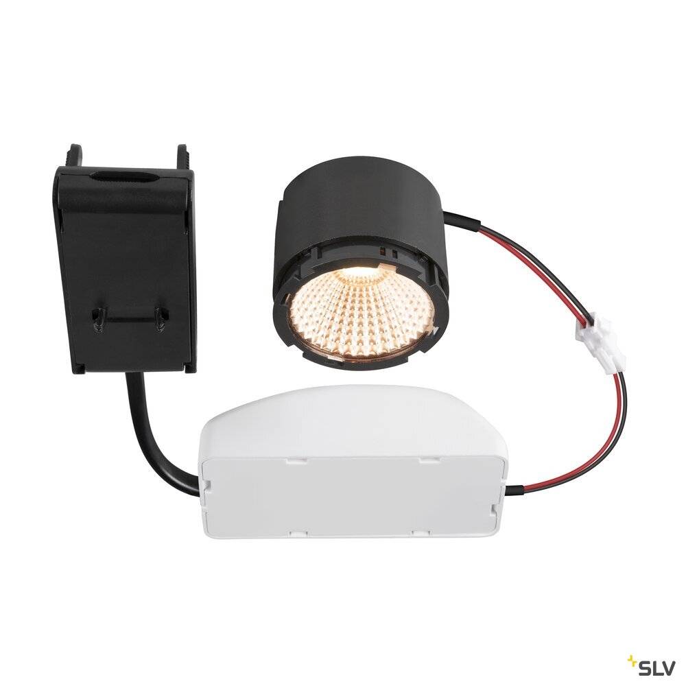 SLV 1007422 NEW TRIA LED-Einbauleuchte LED 11W Schwarz