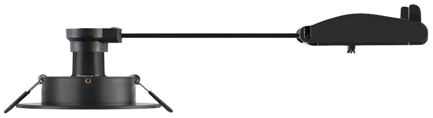 SLV 1007625 NEW TRIA 75 XL Einbauleuchte LED GU10 Schwarz