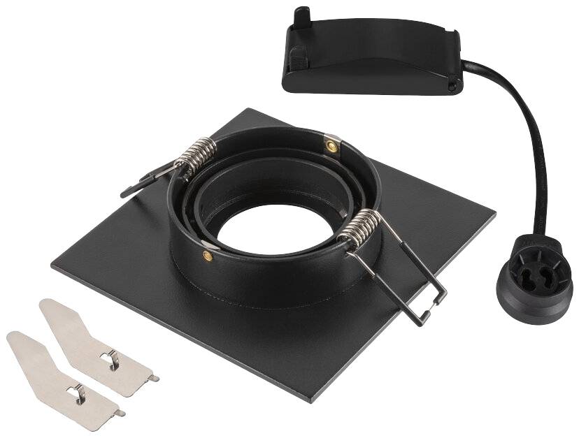 SLV 1007628 NEW TRIA 75 XL Einbauleuchte LED GU10 Schwarz