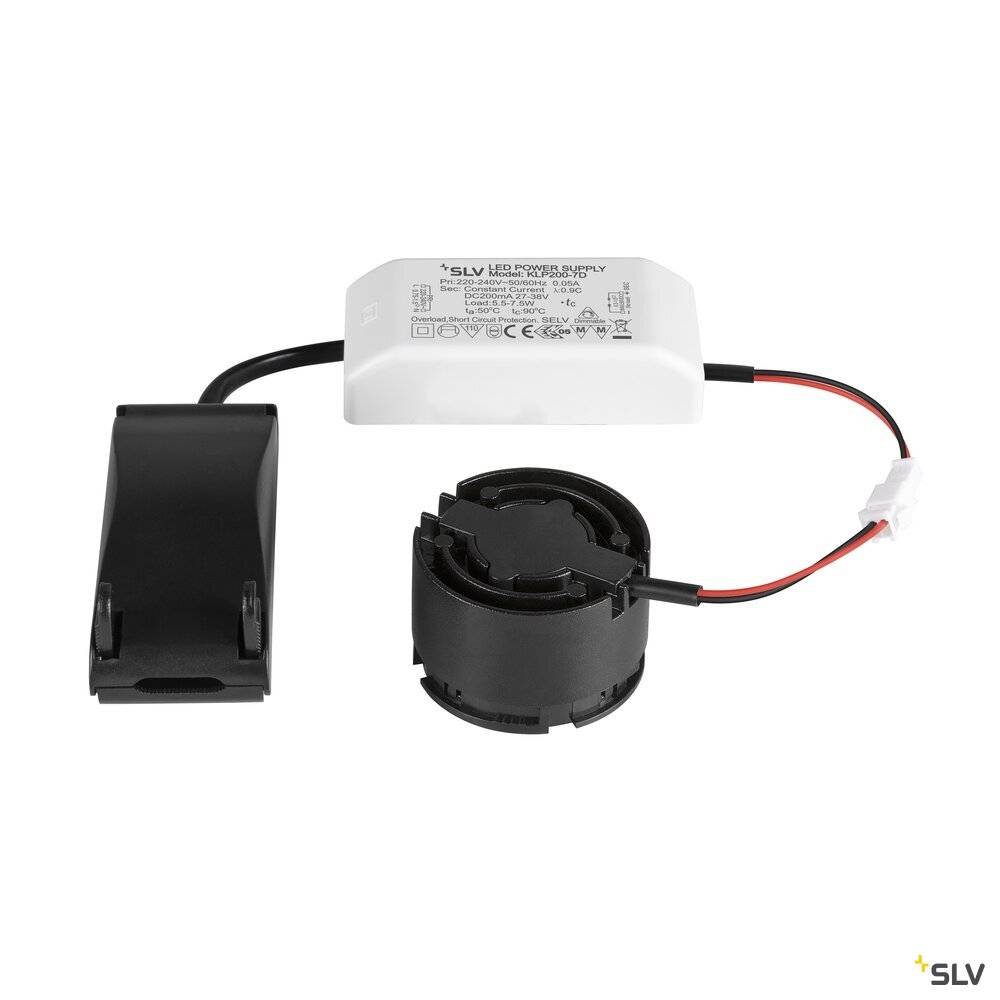 SLV 1007381 NEW TRIA LED-Einbauleuchte LED 8.3W Schwarz