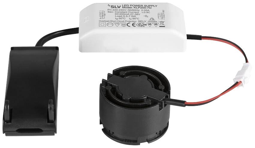 SLV 1007382 NEW TRIA LED-Einbauleuchte LED 8.3W Schwarz