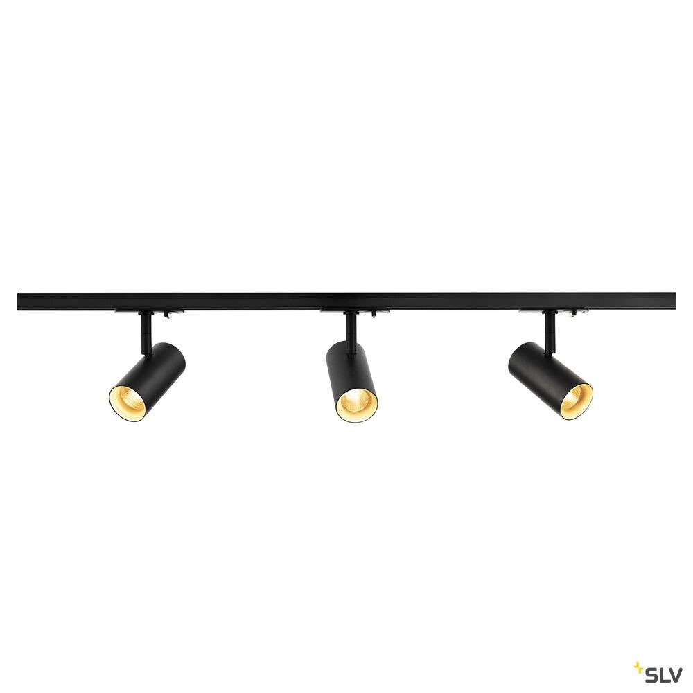 SLV Noblo Spot 1007673 LED-Schienenstrahler 1phasig 19W LED Schwarz