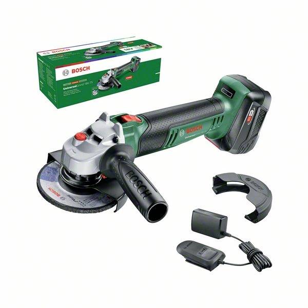 Bosch Home and Garden UniversalGrind 18V-75 06033E5004 Akku-Winkelschleifer