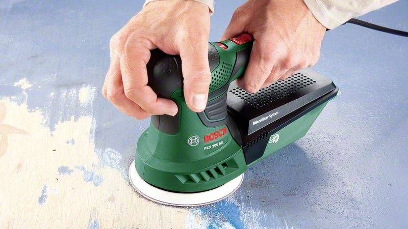 Bosch Home and Garden PEX 300 AE + SystemBox 06033A3006 Exzenterschleifer 270 W