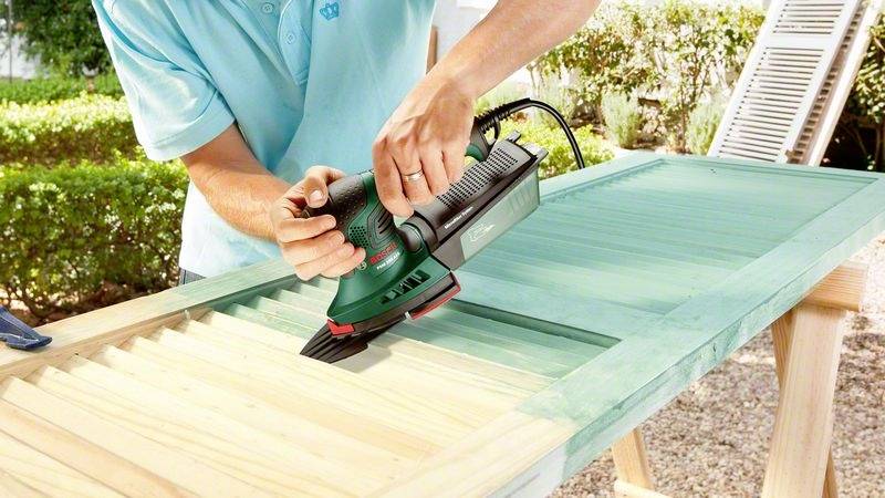 Bosch Home and Garden PSM 200 AES + SystemBox 06033B6002 Multischleifer 200W 92 x 182mm