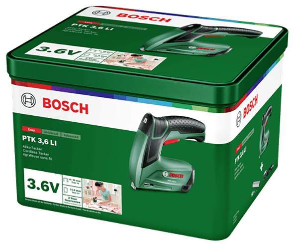 Bosch Home and Garden PTK 3,6 LI 0603968200 Akkutacker Klammernlänge 4 - 10mm