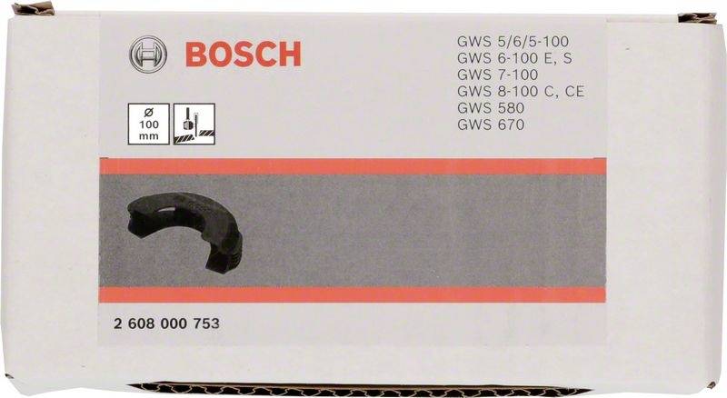 Bosch Accessories Schutzkombinationshaube zum Schneiden, zum Aufstecken, Kunststoff, 100 mm 2608000753