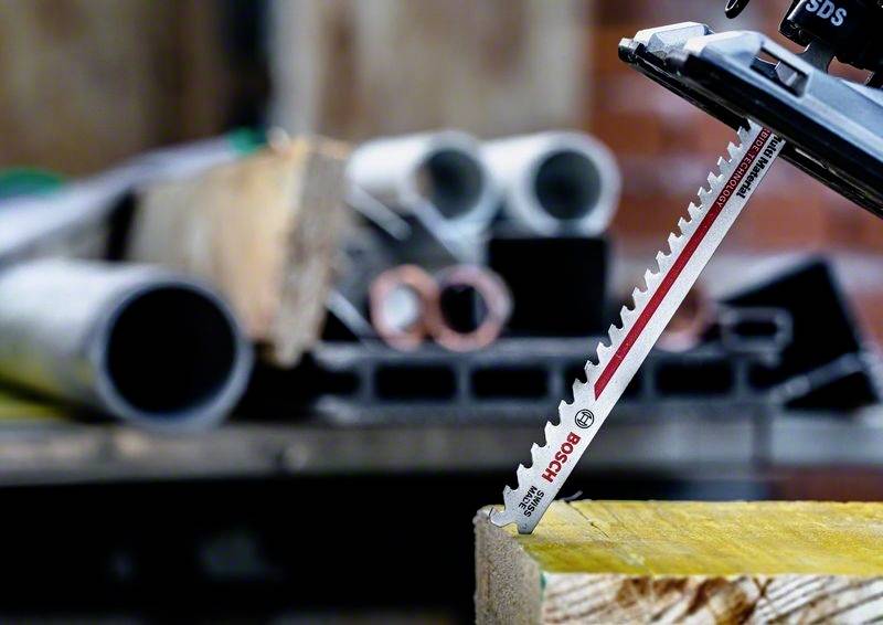 Bosch Accessories 2608901818 EXPERT 'Multi Material' T 367 XHM Stichsägeblatt, 10 Stück 10St.