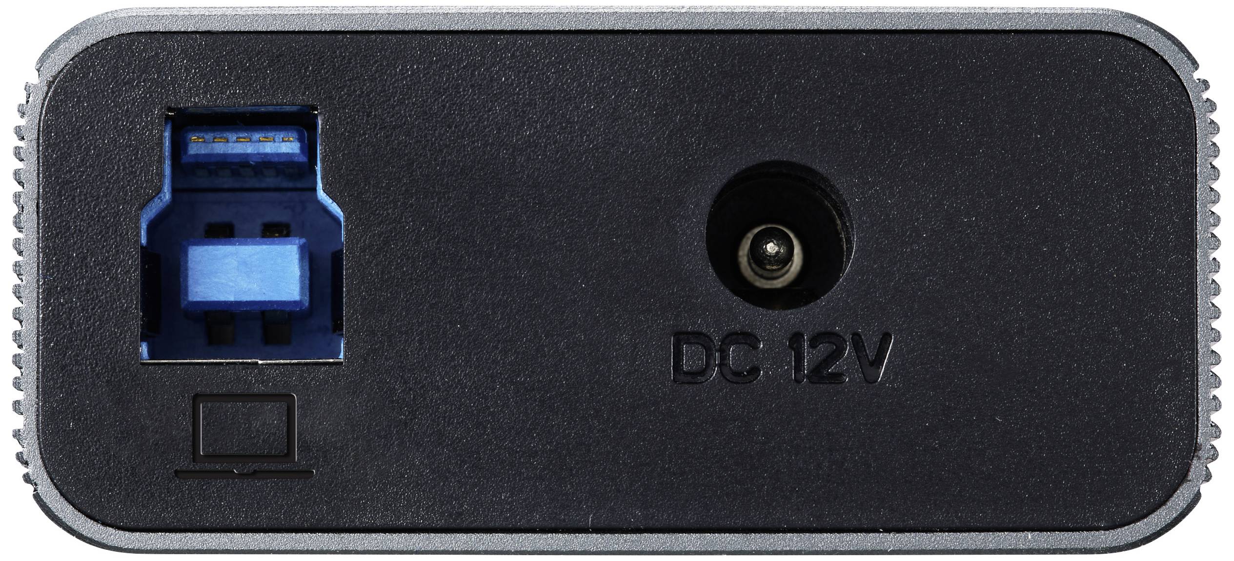 Renkforce RF-6027504 10 Port USB 3.2 Gen 2-Hub einzeln schaltbar, mit Aluminiumgehäuse Silber-Schwarz