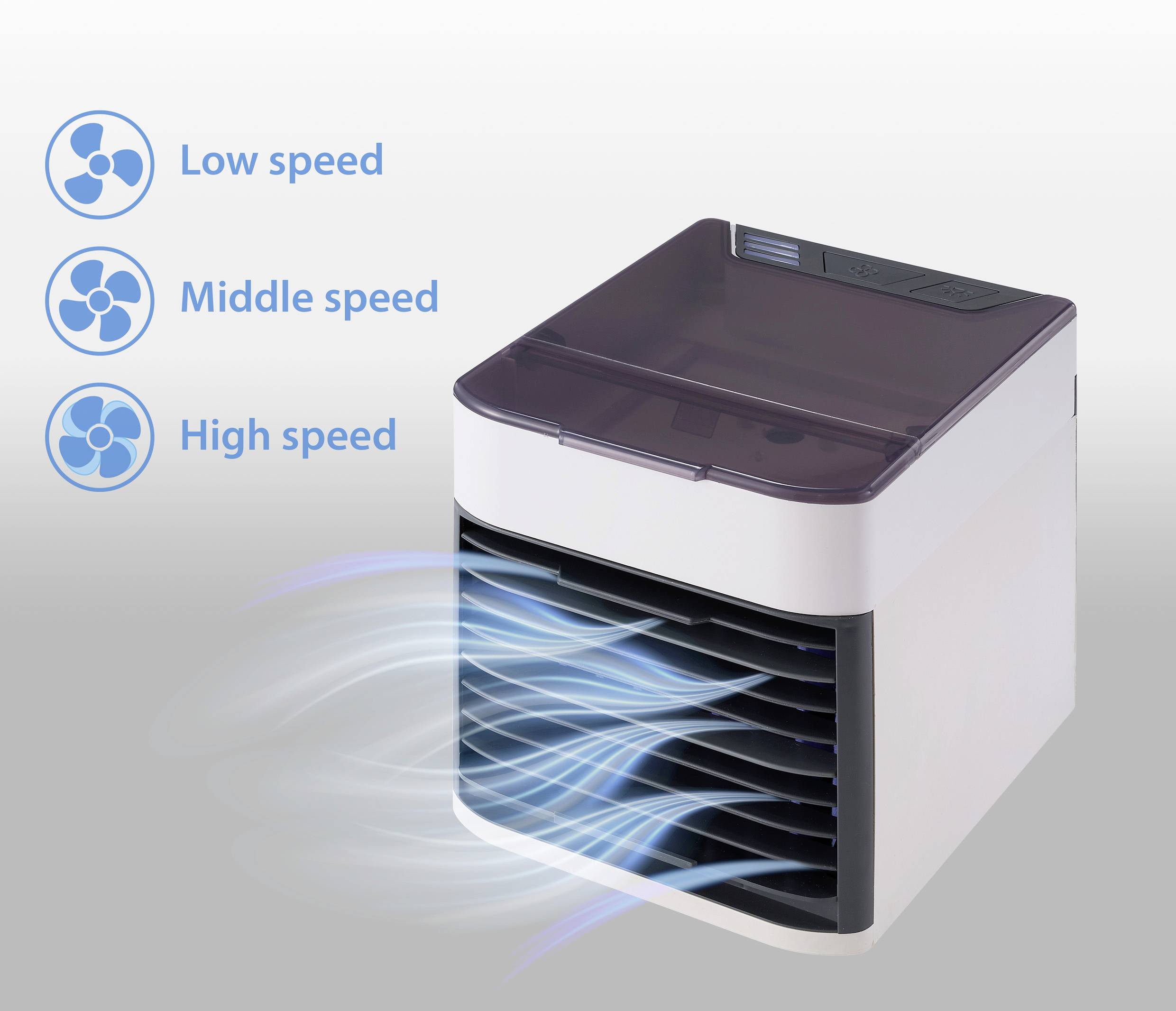 Renkforce RF-USBF-845-WH USB-Ventilator (B x H x T) 150 x 165 x 170mm