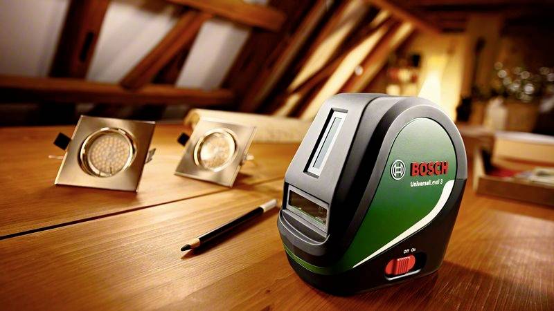 Bosch Home and Garden UniversalLevel 3 Maxi-Set Kreuzlinienlaser