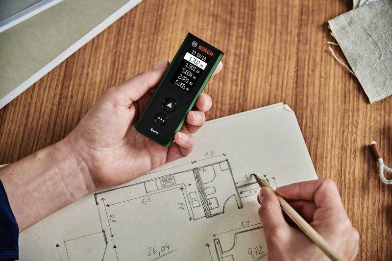Bosch Home and Garden Zamo 4 Set Laser-Entfernungsmesser 25m