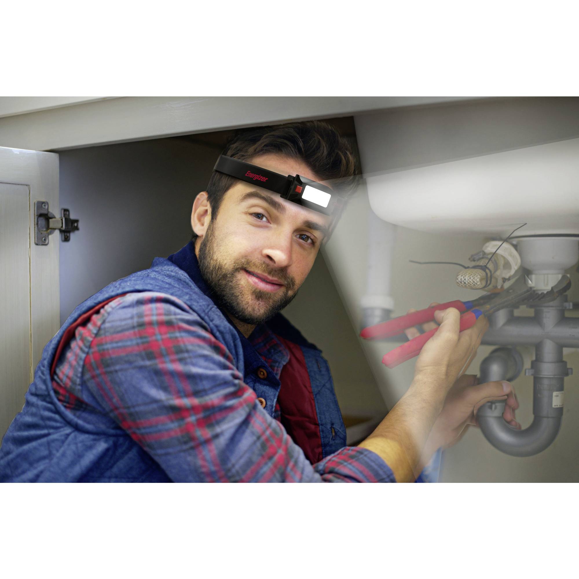 Energizer Multiuse LED Stirnlampe akkubetrieben 180lm E302713201