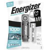 Energizer Hybrid Power LED Stirnlampe batteriebetrieben 400lm E303633201 Energizer Hybrid Power LED Stirnlampe batteriebetrieben 400lm E303633201