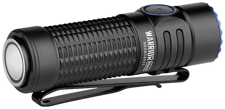 OLight Warrior Nano LED Taschenlampe akkubetrieben 1200lm 36h 85g