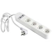 Gembird TSL-PS-S4U-01-W Steckdosenleiste Weiß Schutzkontakt 1St. Gembird TSL-PS-S4U-01-W Steckdosenleiste Weiß Schutzkontakt 1St.