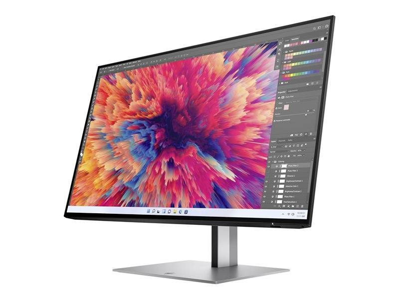 HP Z24q G3 LED-Monitor EEK F (A - G) 60.5cm (23.8 Zoll) 2560 x 1440 Pixel 16:9 5 ms HDMI®, DisplayPort, USB-A (USB 3.1 Gen 1) IPS