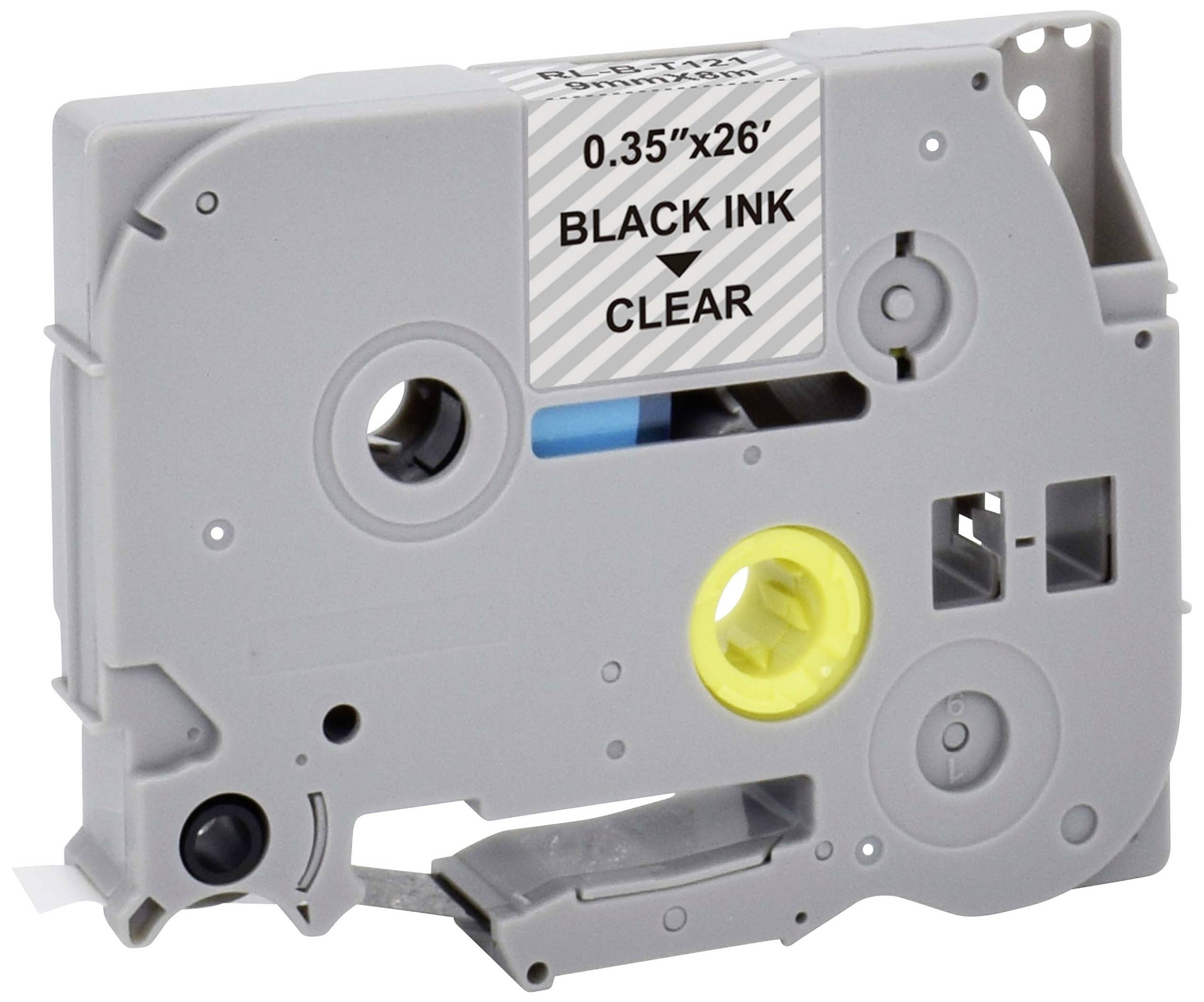 Graues Etikettenbandgehäuse mit der Aufschrift '0.35