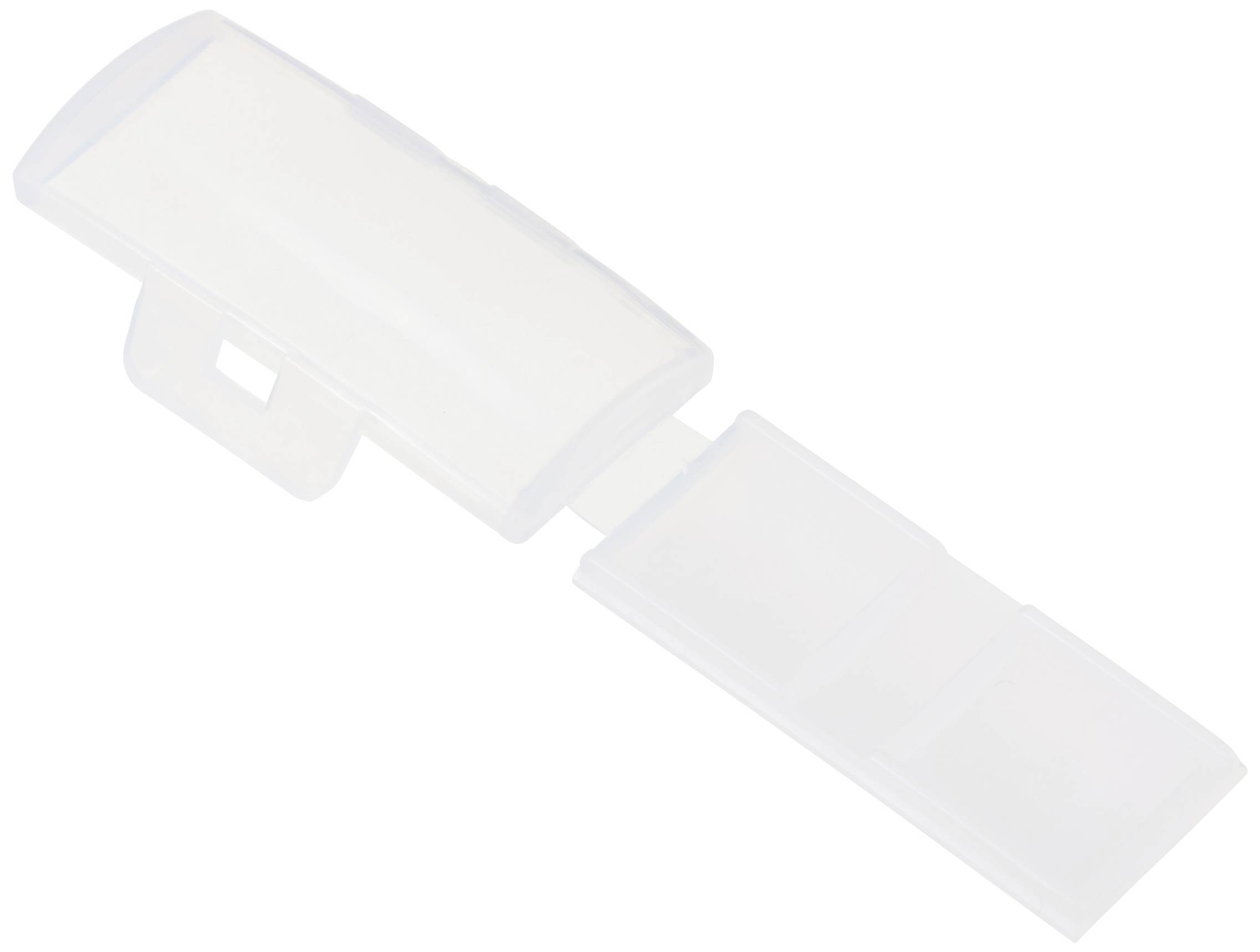 TRU COMPONENTS TC-MC2203-100 Kabelmarkierer Montage-Art: Kabelbinder Beschriftungsfläche: 43 x 19mm Natur 100St.