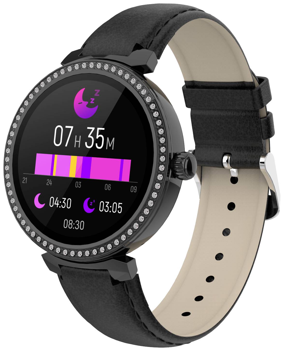 Denver SWC-342B Smartwatch Schwarz