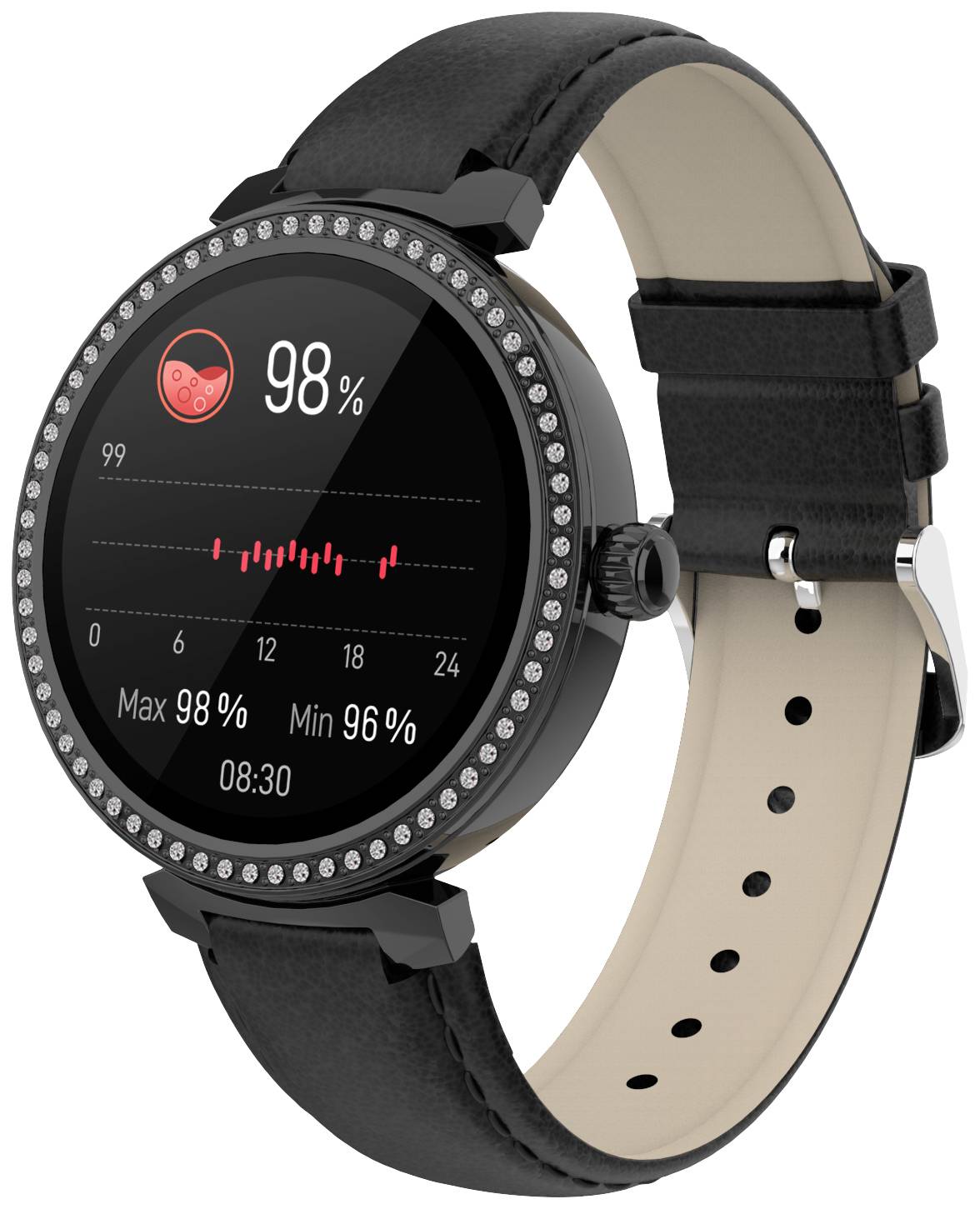 Denver SWC-342 Smartwatch Schwarz