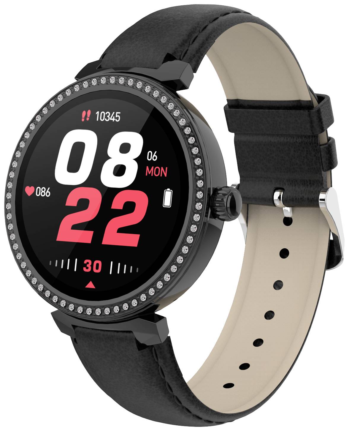 Denver SWC-342B Smartwatch Schwarz