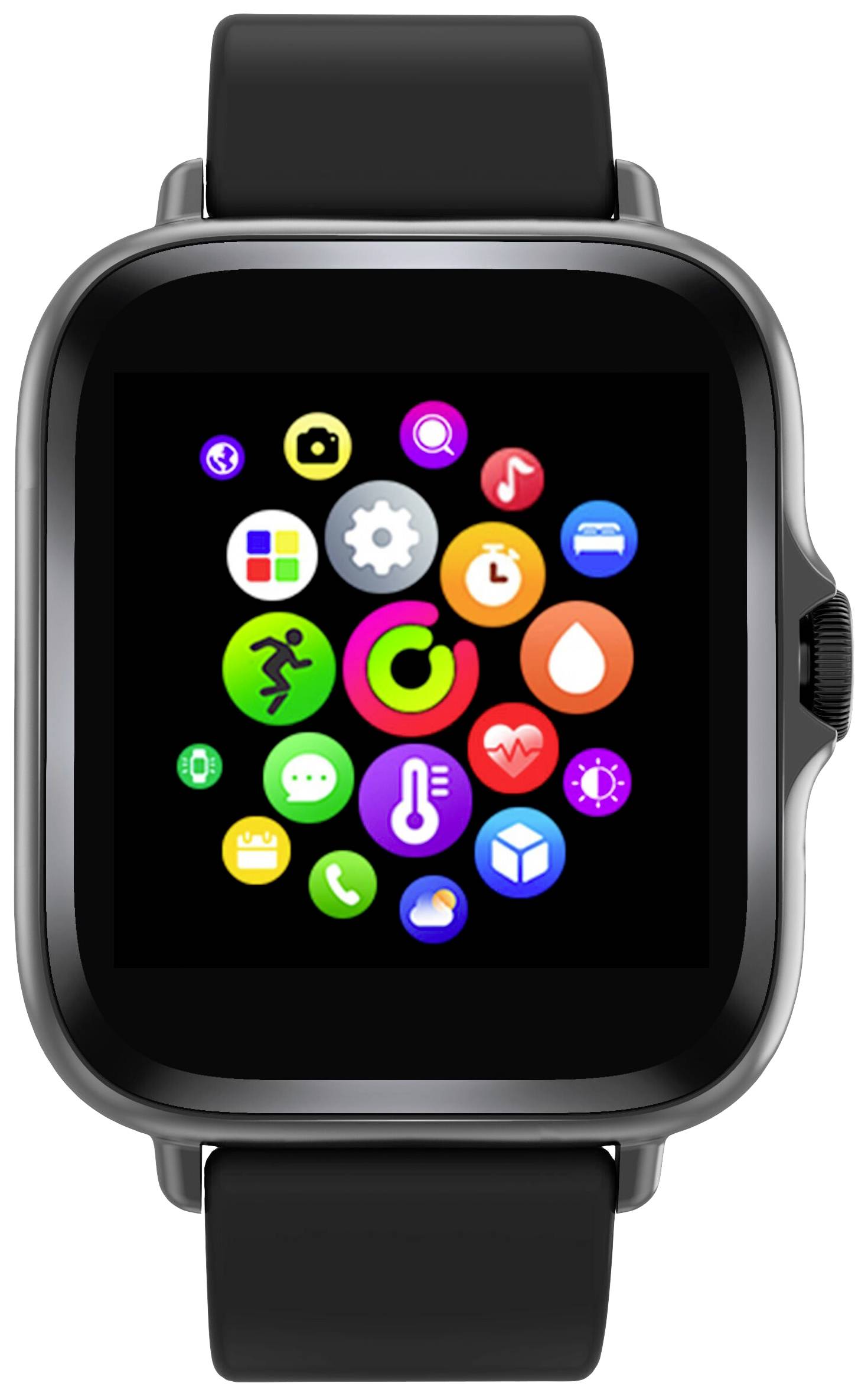 Denver SWC-156 Smartwatch Schwarz