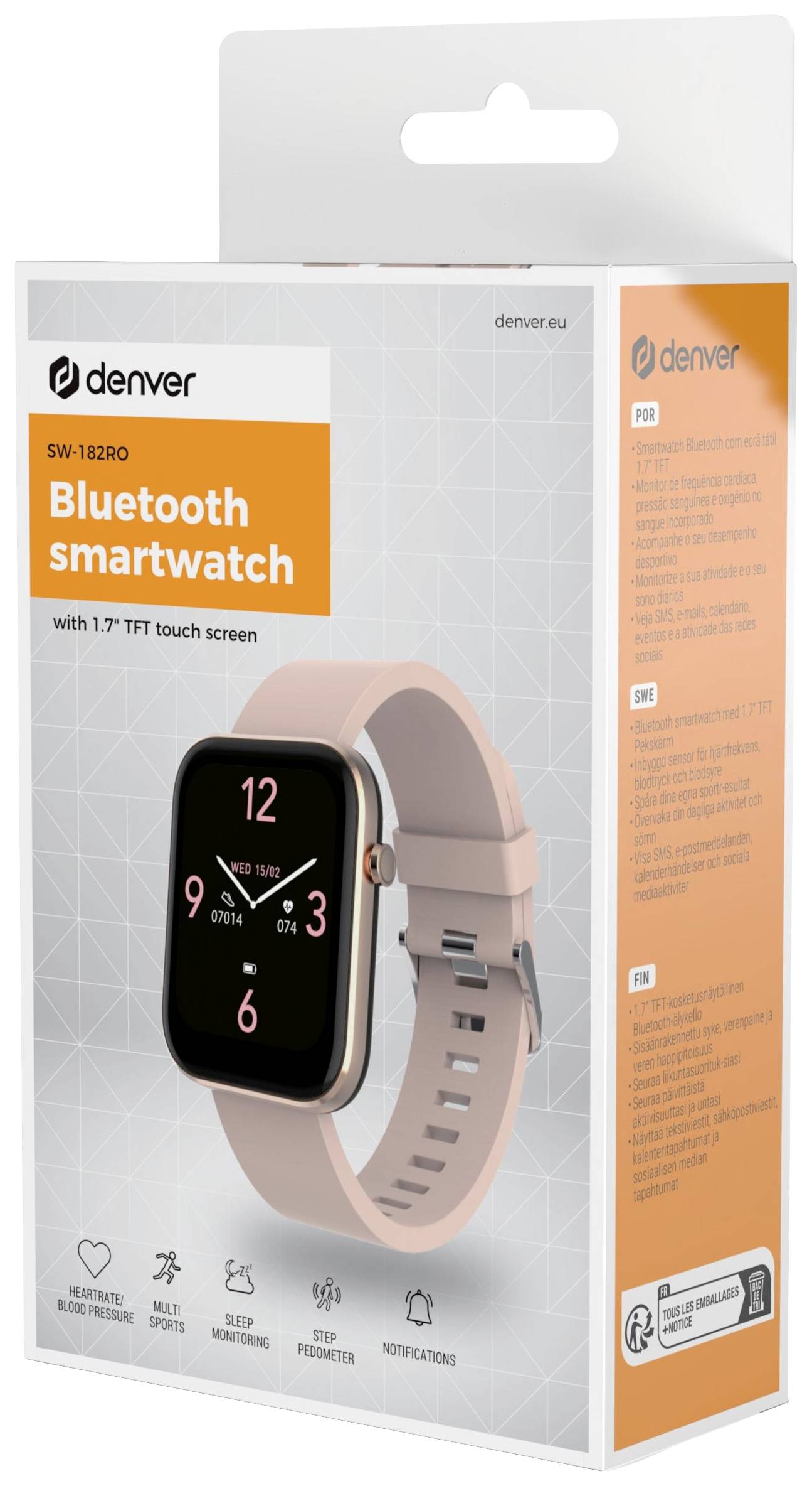Denver SW-182 Smartwatch Rosa