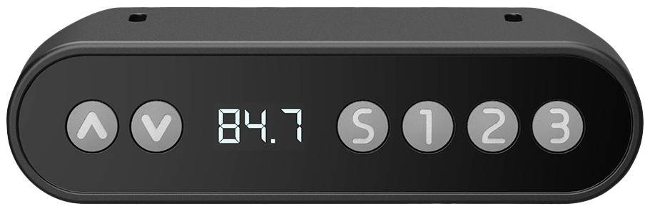 SpeaKa Professional Sitz-/Steh-Schreibtisch elektrisch höhenverstellbar Höhen-Bereich: 730 bis 1180mm (B x T) 1200mm x 600mm