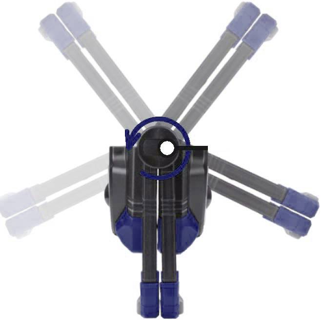 XCell 149480 Worklight Twin LED Arbeitsleuchte akkubetrieben 1100 lm