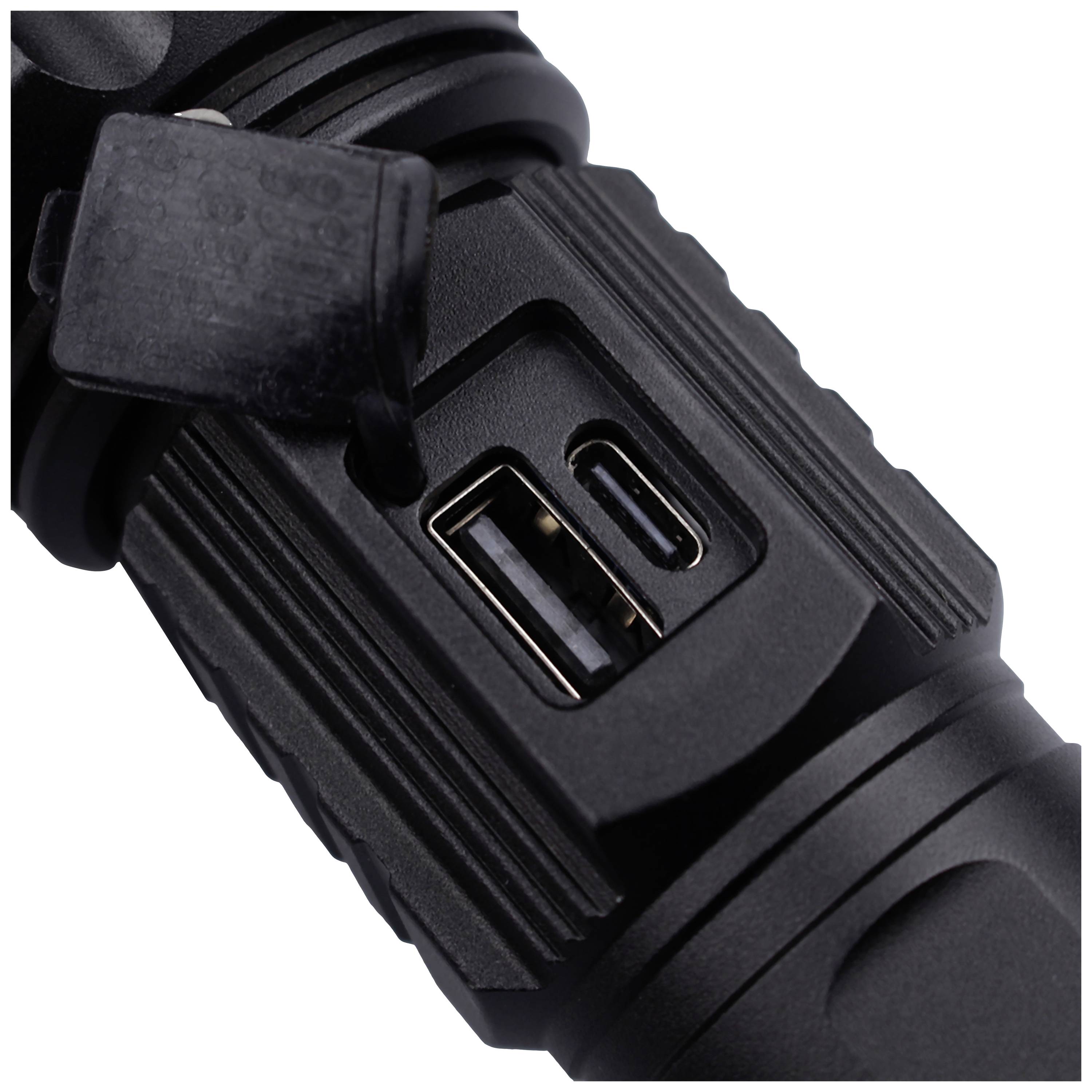 XCell LUNALUX LED Taschenlampe Große Reichweite, mit Stroboskopmodus, verstellbar akkubetrieben, batteriebetrieben 43 h 314 g