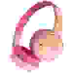 Belkin SoundForm Mini On Ear Kopfhörer Bluetooth® Pink Lautstärkebegrenzung