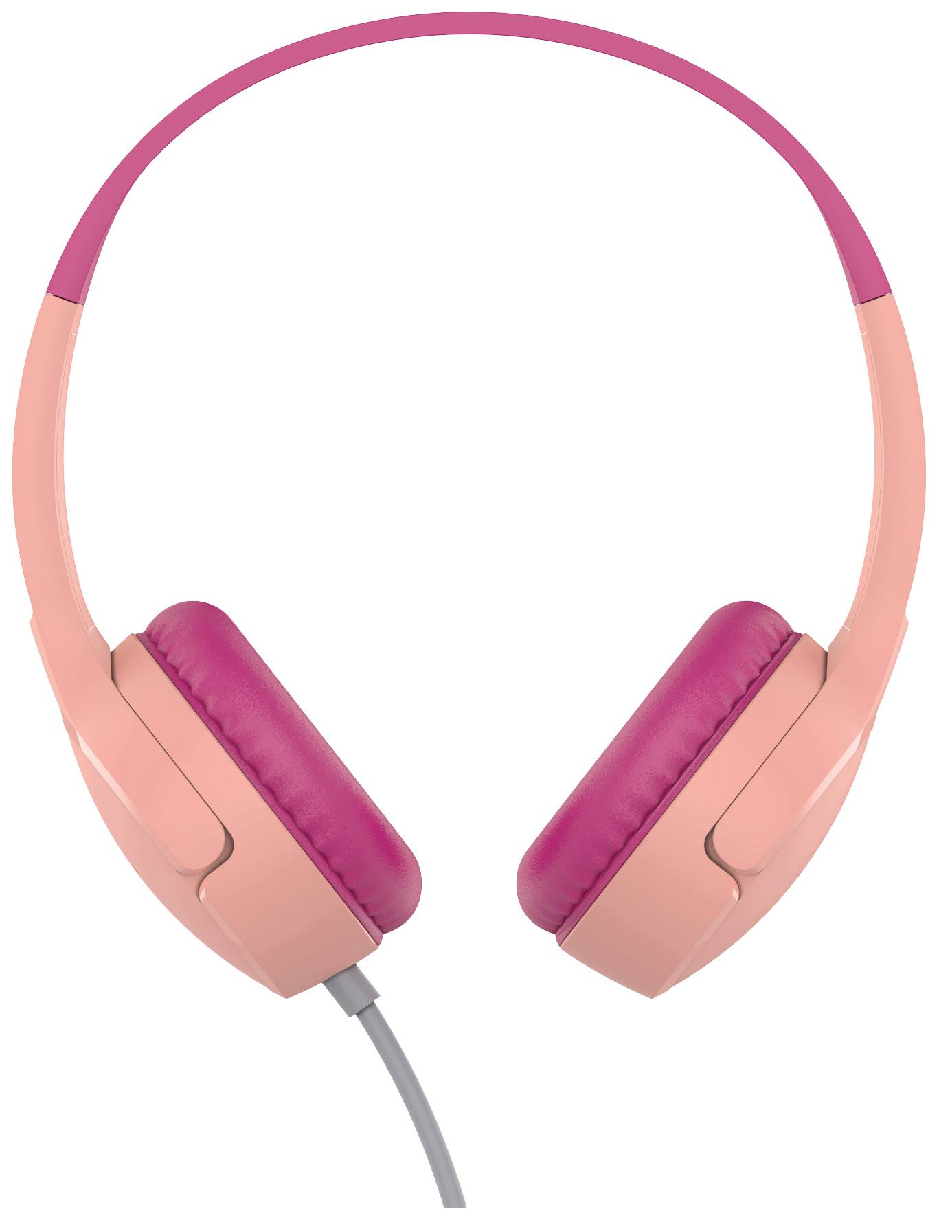 Belkin SoundForm Mini On Ear Headset kabelgebunden Pink Lautstärkebegrenzung