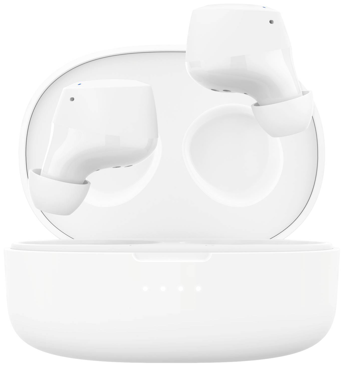 Belkin SoundForm Bolt In Ear Headset Bluetooth® Weiß Headset, Ladecase, Schweißresistent