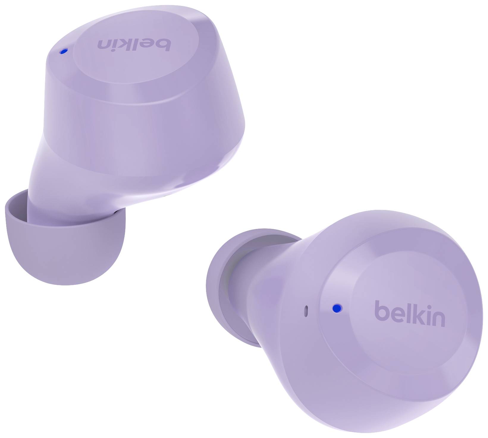 Belkin SoundForm Bolt In Ear Headset Bluetooth® Lavendel Headset, Ladecase, Schweißresistent