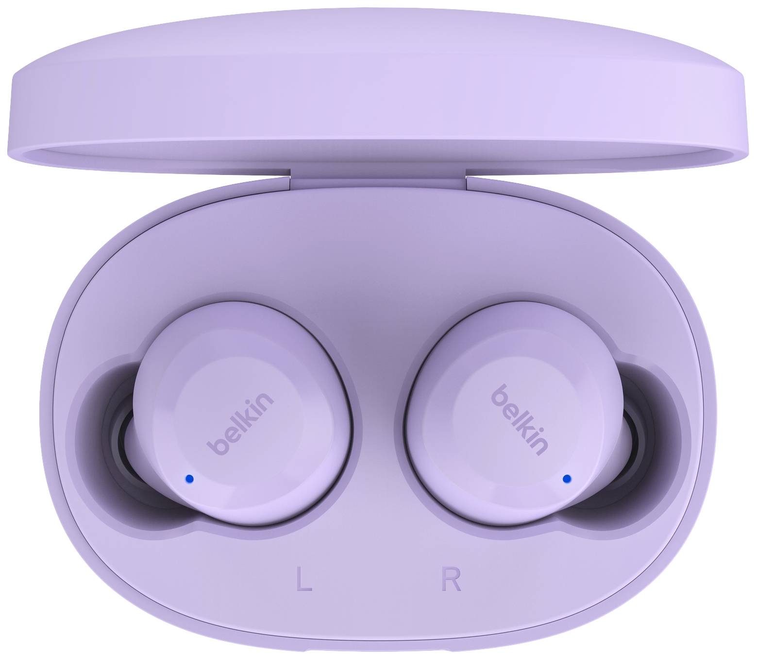 Belkin SoundForm Bolt In Ear Headset Bluetooth® Lavendel Headset, Ladecase, Schweißresistent