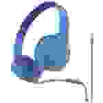 Belkin SoundForm Mini On Ear Headset kabelgebunden Blau Lautstärkebegrenzung