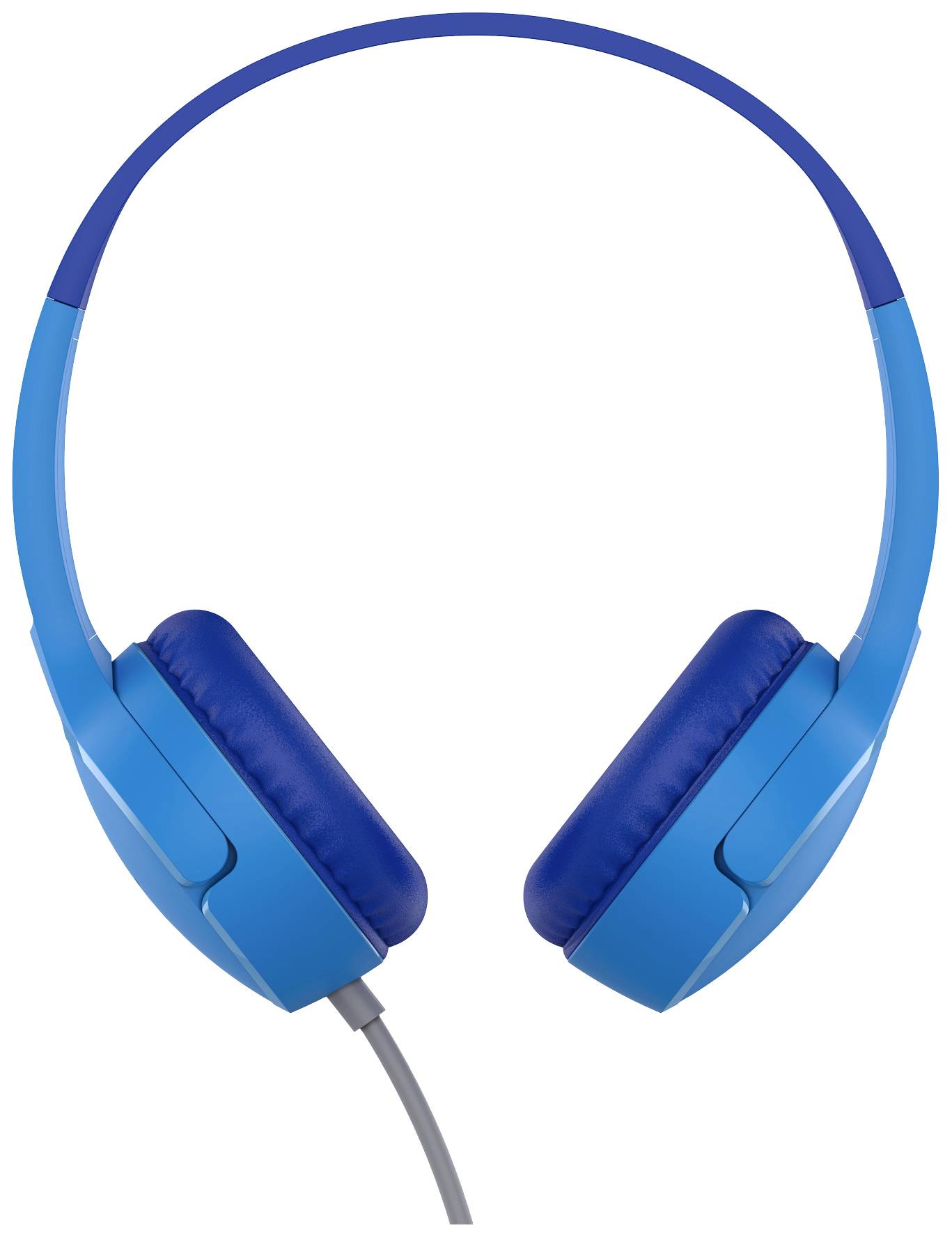 Belkin SoundForm Mini On Ear Headset kabelgebunden Blau Lautstärkebegrenzung